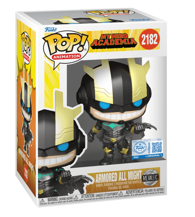 Funko - POP! - My Hero Academia - Armoured All Might Metallic Vinyl