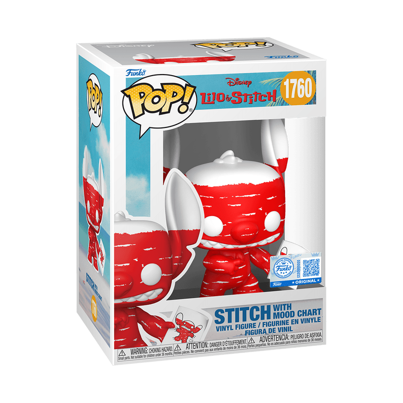 Funko - POP! - Disney - Stitch with Mood Chart (Deco) Vinyl