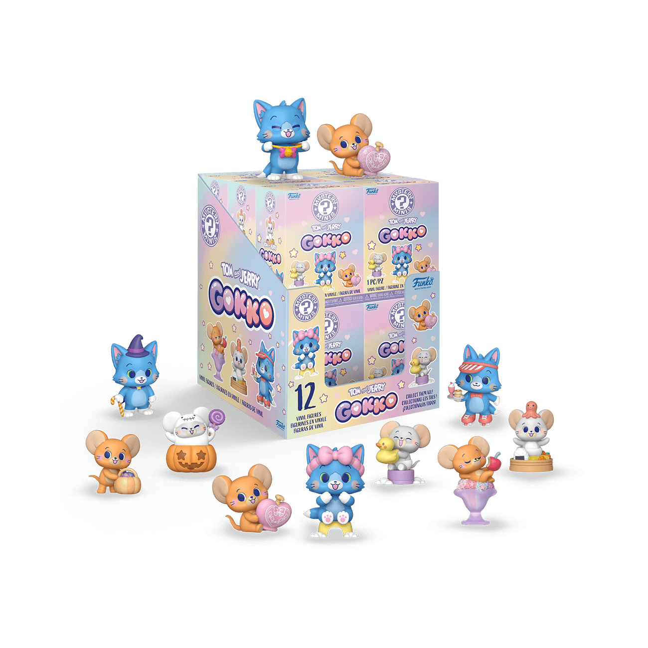 Funko - POP! - Tom and Jerry (Gokko) Mystery Minis sortiert (Keine Auswahl möglich)