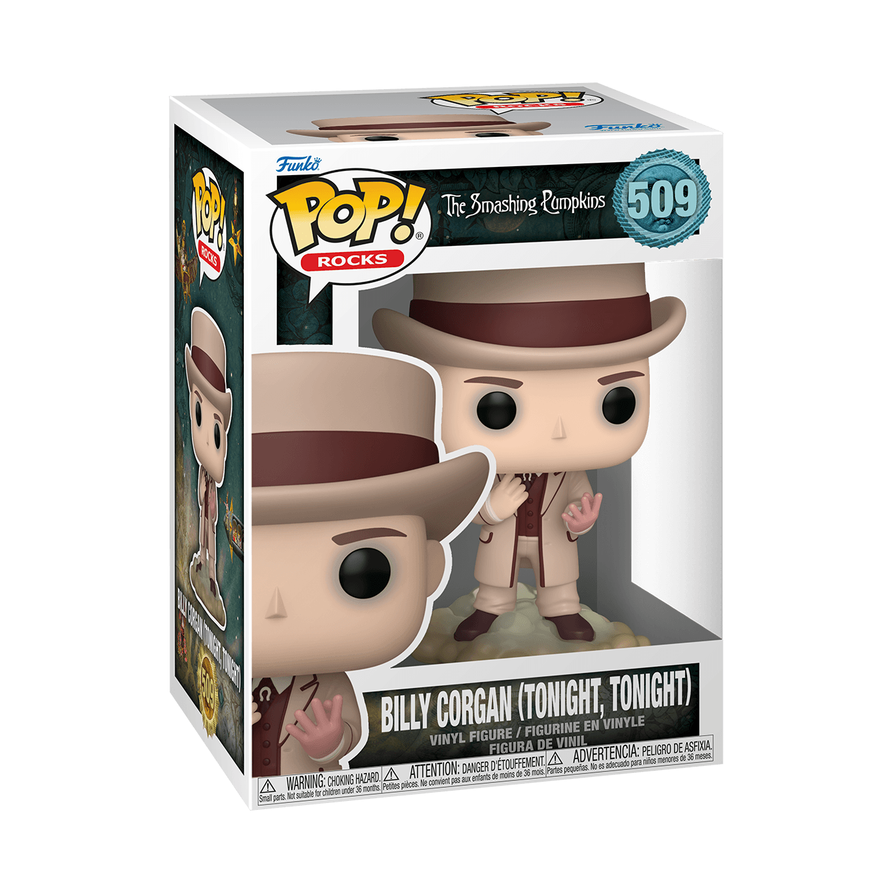 Funko POP! Rocks Smashing Pumpkins Billy Corgan Tonight Tonight Vinylfigur #509