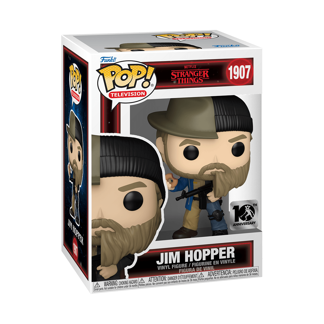 Funko - POP! - Stranger Things - Jim Hopper (Split) Vinyl