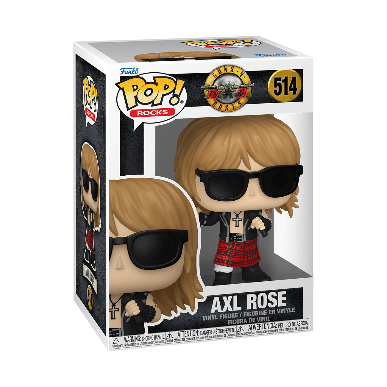 Funko POP! – Guns N’ Roses – Axl Rose (Live and Let Die) – Vinyl-Sammelfigur