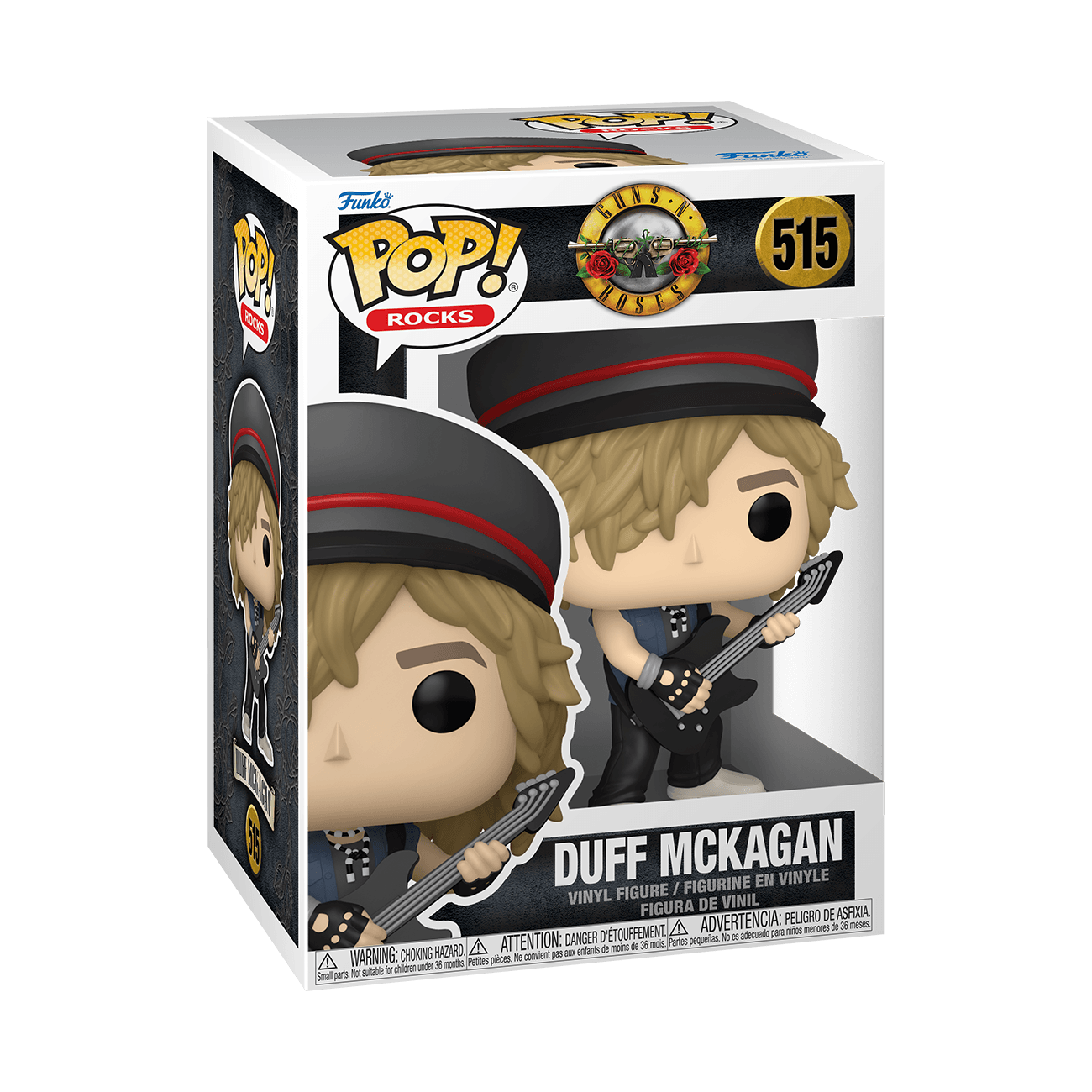 Funko POP! – Guns N’ Roses – Duff McKagan (1985 Vintage) – Vinyl-Sammelfigur