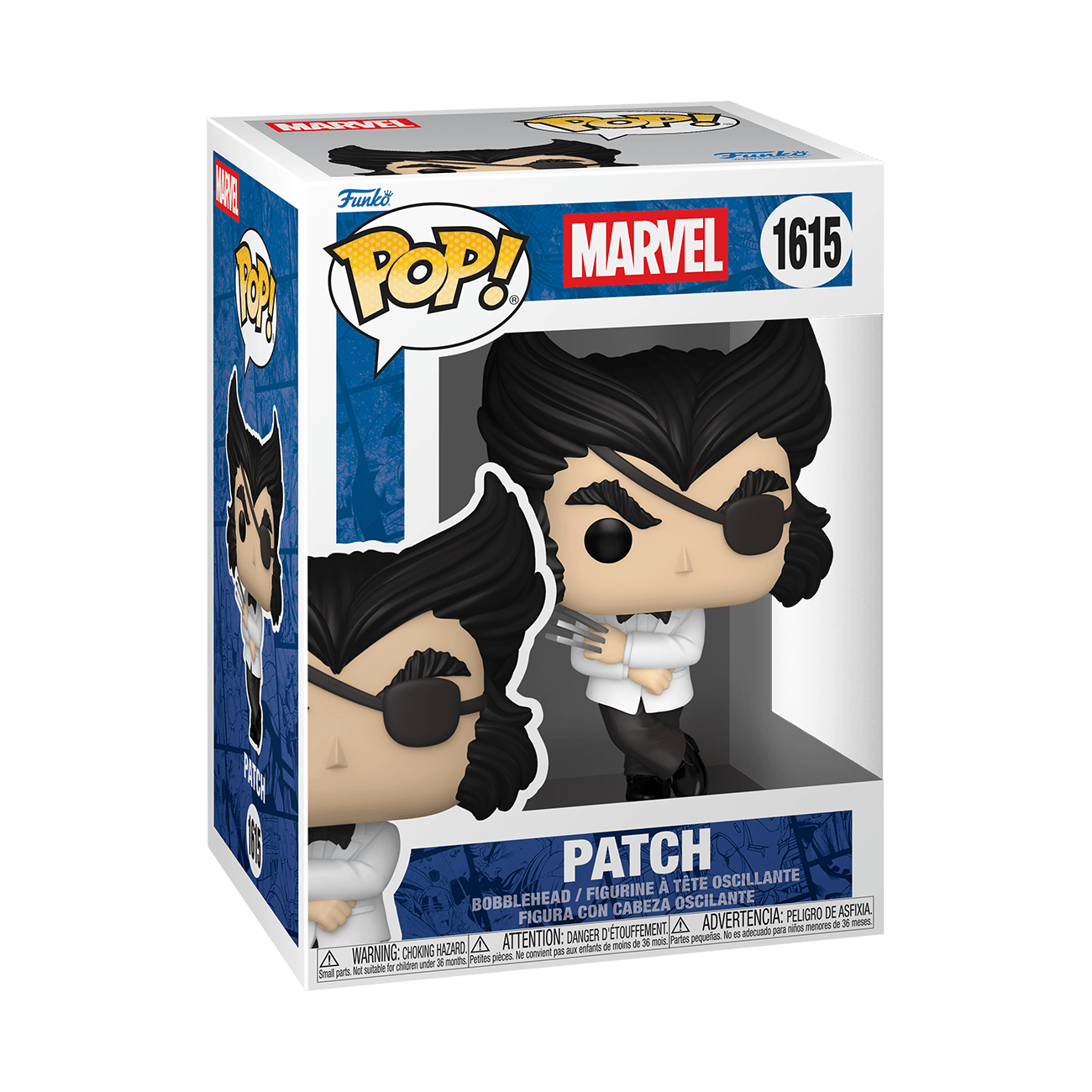 Funko POP! Marvel Patch Wolverine Vinylfigur