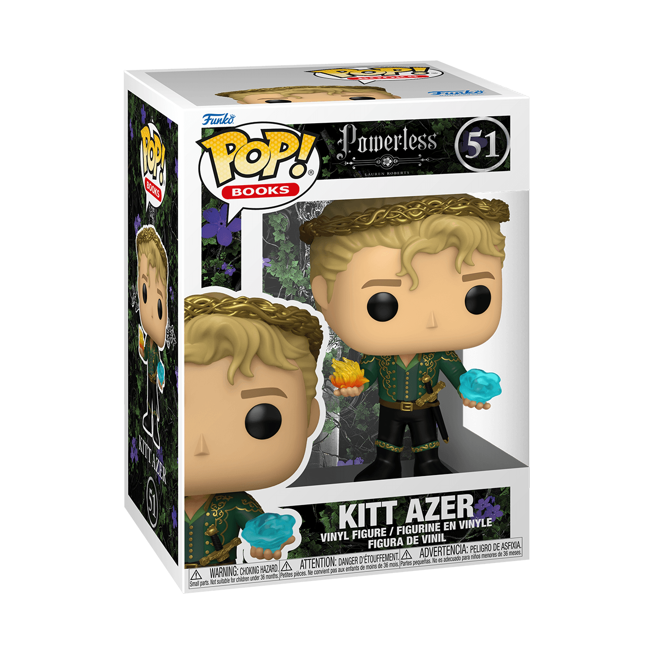 Funko POP! Books Powerless Kitt Azer Vinylfigur