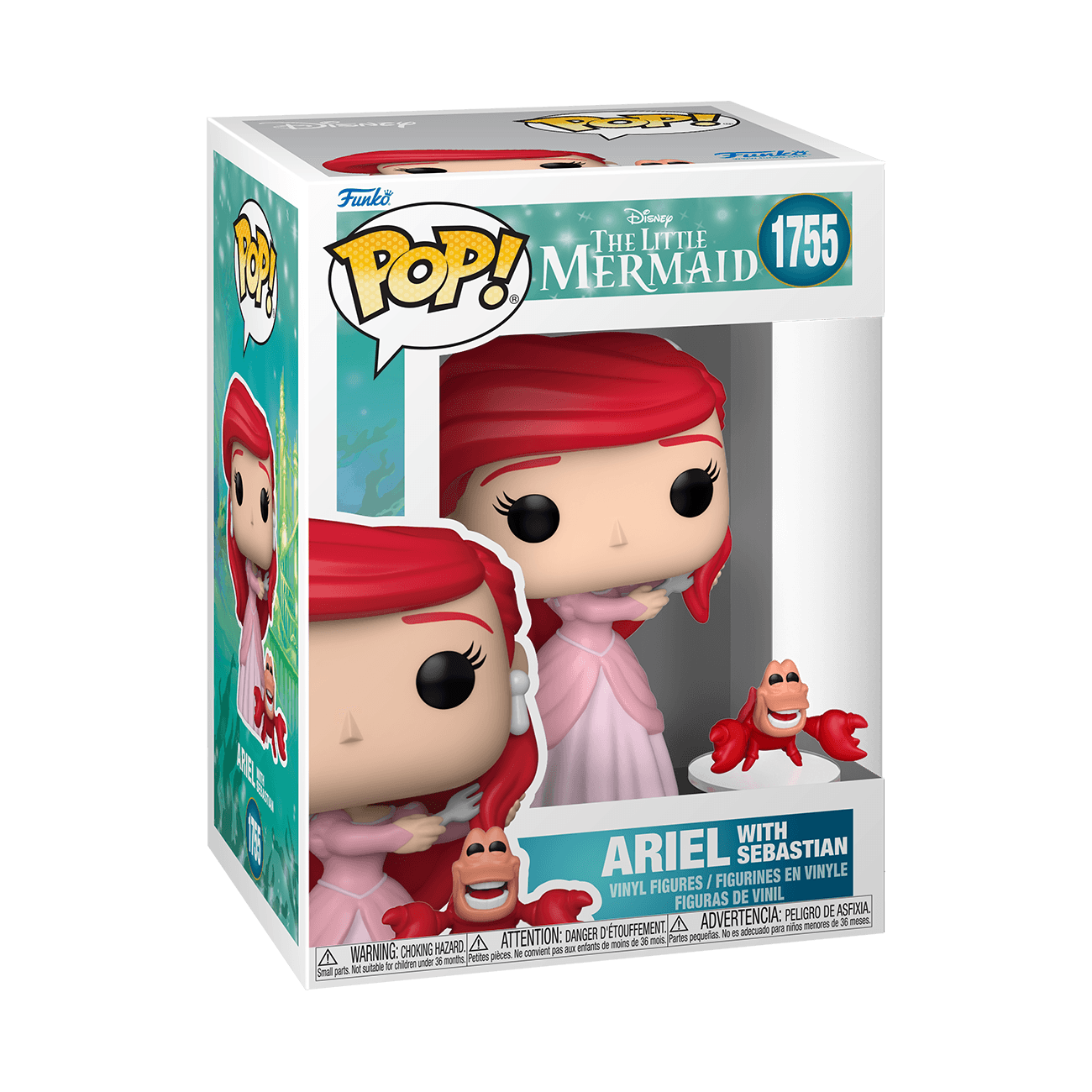 Funko POP! & Buddy Disney Arielle mit Sebastian Vinylfigur