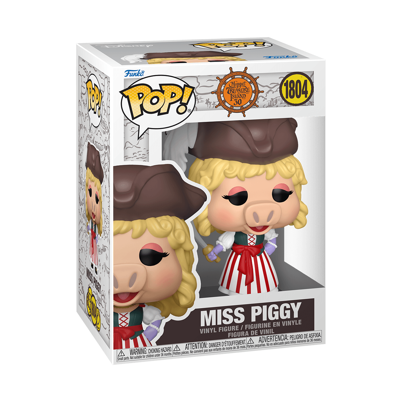 Funko POP! – Muppet Treasure Island – Miss Piggy – Vinyl-Sammelfigur
