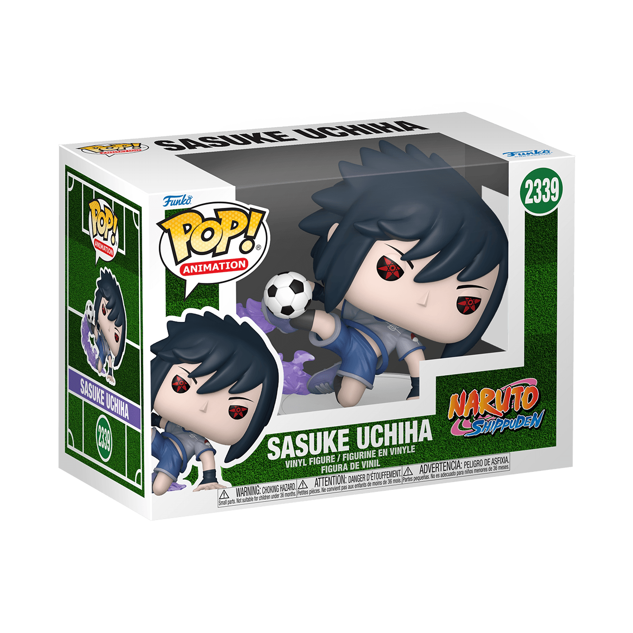 Funko - POP! - Naruto Sasuke Uchiha (Soccer) Vinyl