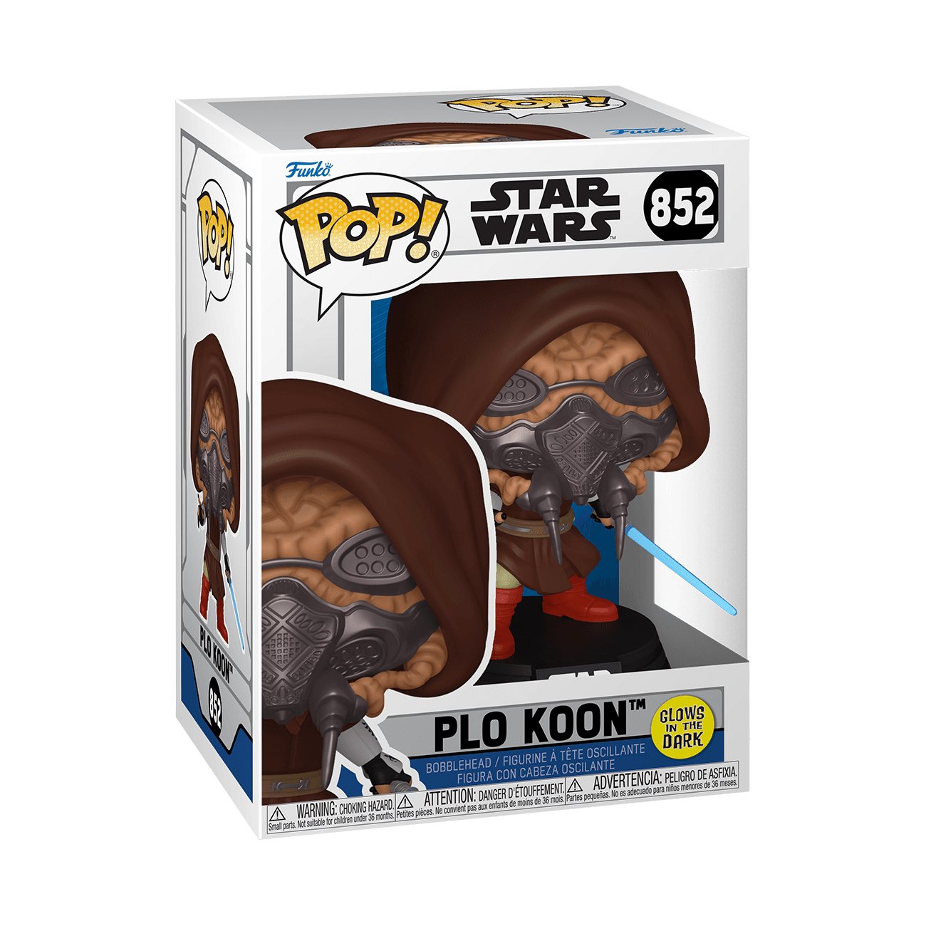 Funko - POP! - Star Wars - Plo Koon (Glow) Vinyl