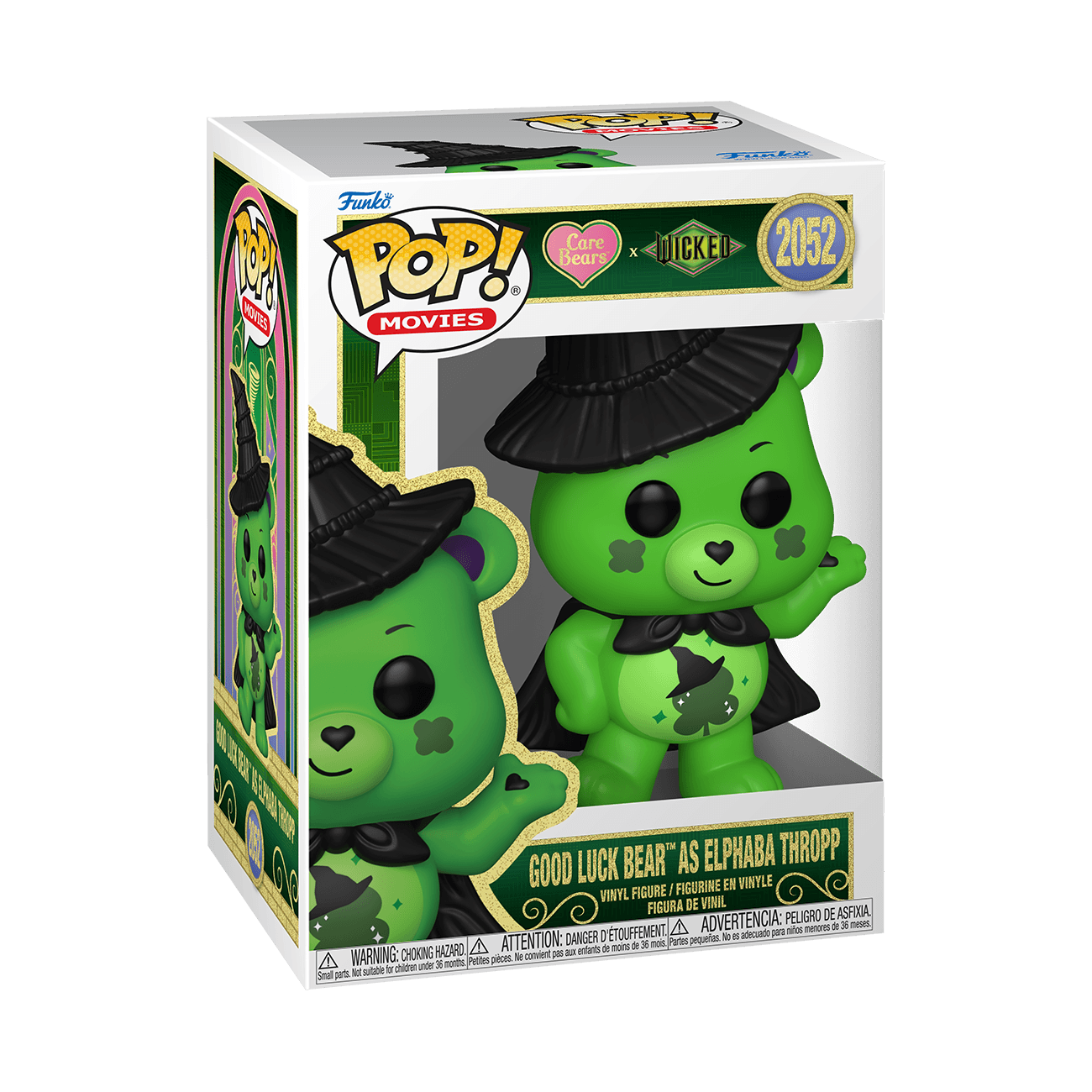 Funko POP! Movies Wicked x Care Bears Good Luck Bear als Elphaba 2052