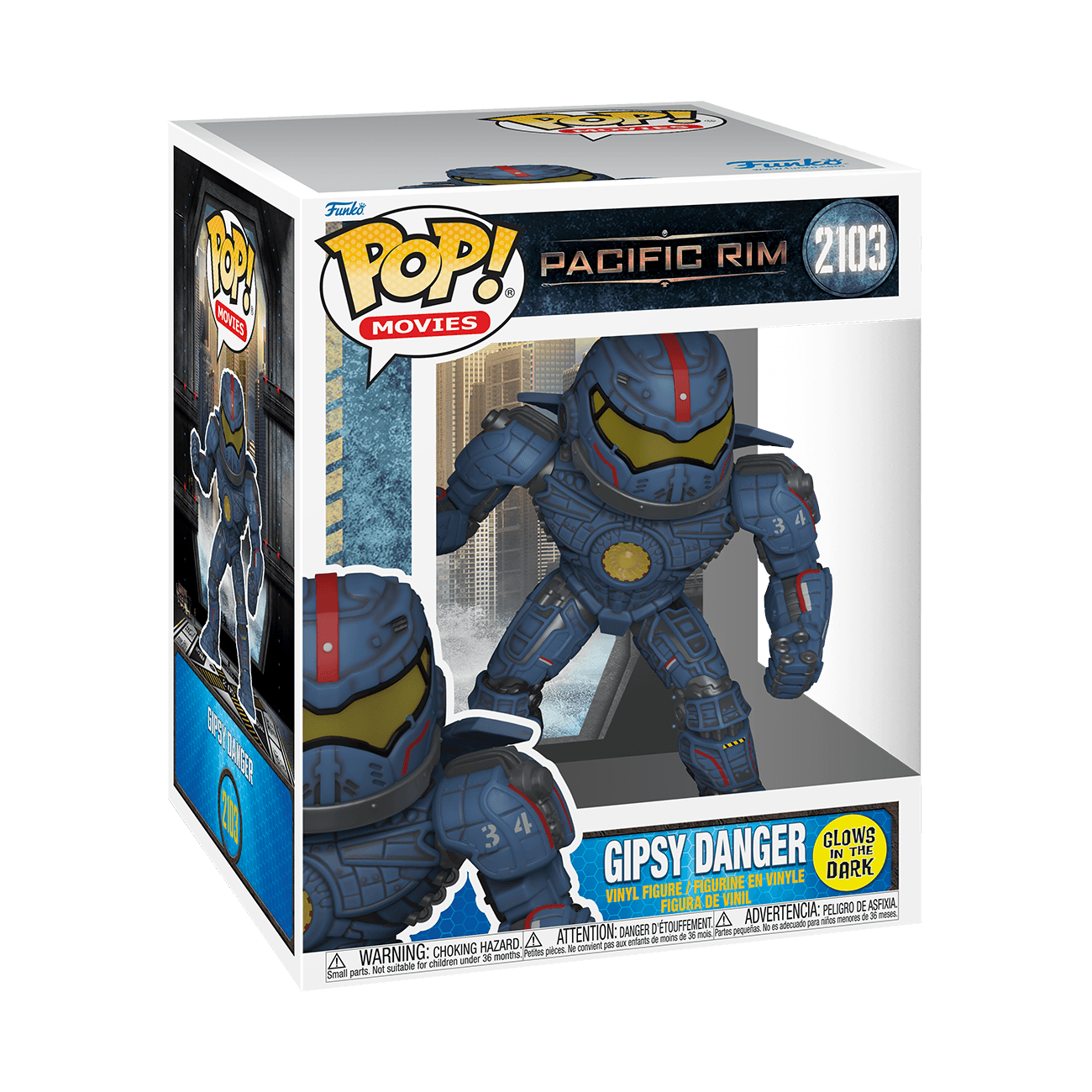 Funko POP! Pacific Rim – Gipsy Danger Glow Vinylfigur