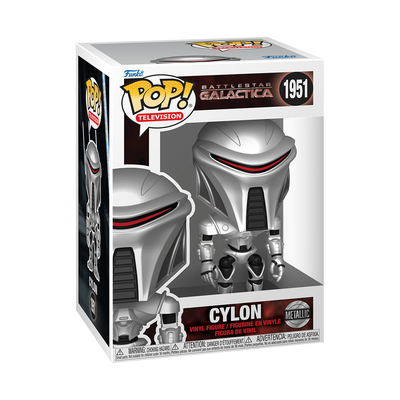 Funko POP! Battlestar Galactica – Cylon Metallic Vinylfigur