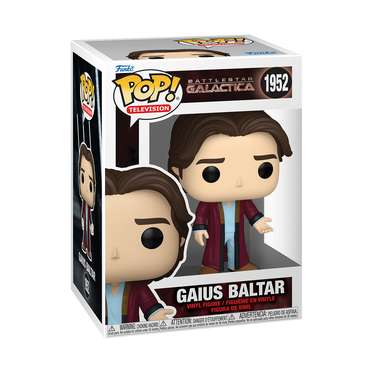Funko POP! Battlestar Galactica – Gaius Baltar Vinylfigur