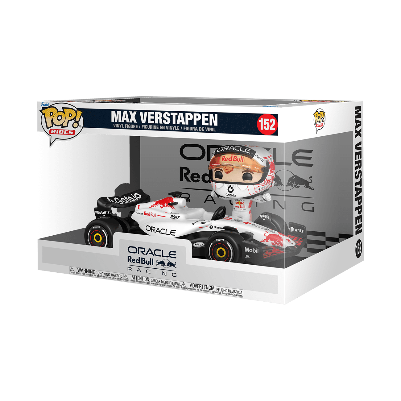 Funko POP! Rides Super Deluxe Formel 1 Oracle Red Bull Racing – Max Verstappen Rides Super Deluxe #152 Vinyl-Sammelfigur