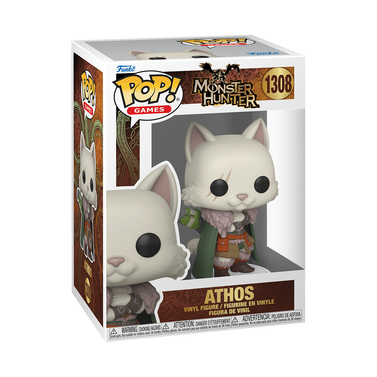 Funko POP! Games Monster Hunter Athos Vinylfigur Nr. 1308