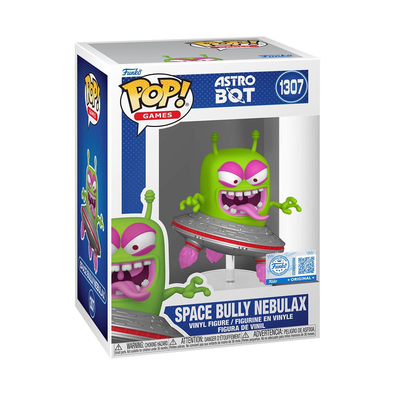 Funko POP! Games Astro Bot Space Bully Nebulax Vinylfigur 1307
