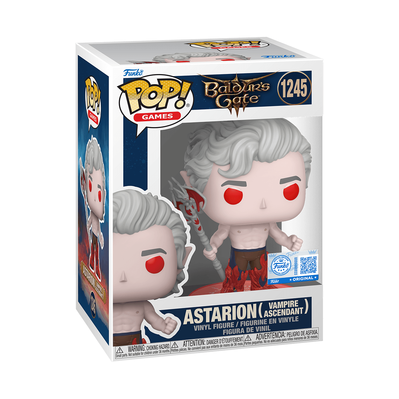 Funko POP! Games Baldur’s Gate 3 Astarion Vampire Ascendant Figur 1245