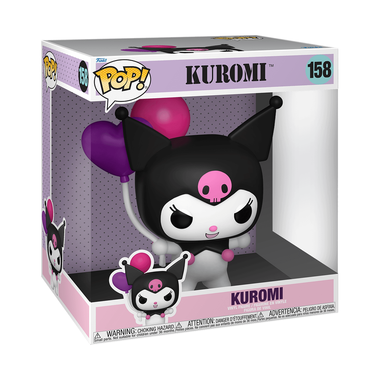 Funko POP! Jumbo Hello Kitty and Friends Kuromi Vinyl-Sammelfigur 158