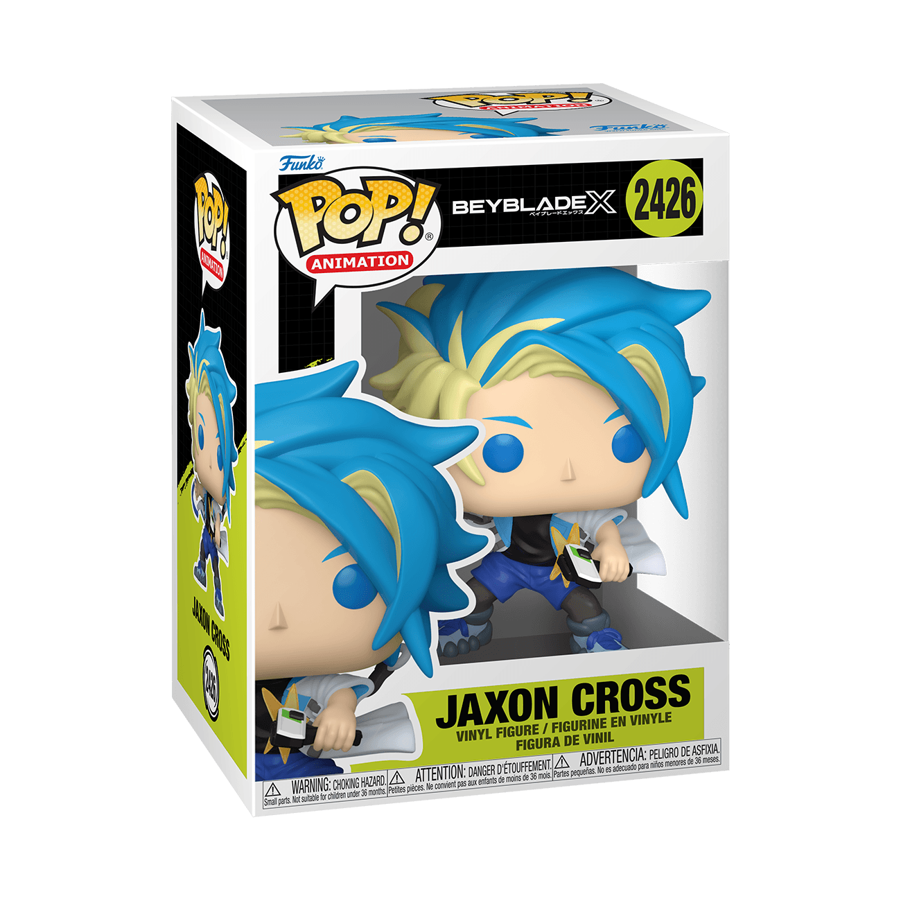 Funko POP! Anime Beyblade X Jaxon Cross 2426 Vinyl-Sammelfigur, sortiert (Keine Auswahl möglich)