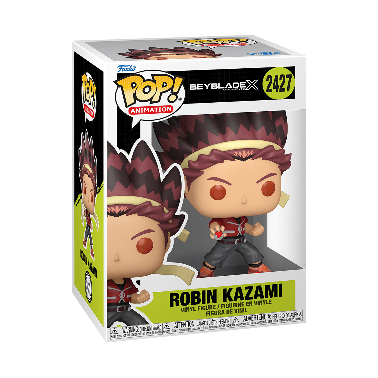 Funko POP! Anime Beyblade X Robin Kazami 2427 Vinyl-Sammelfigur