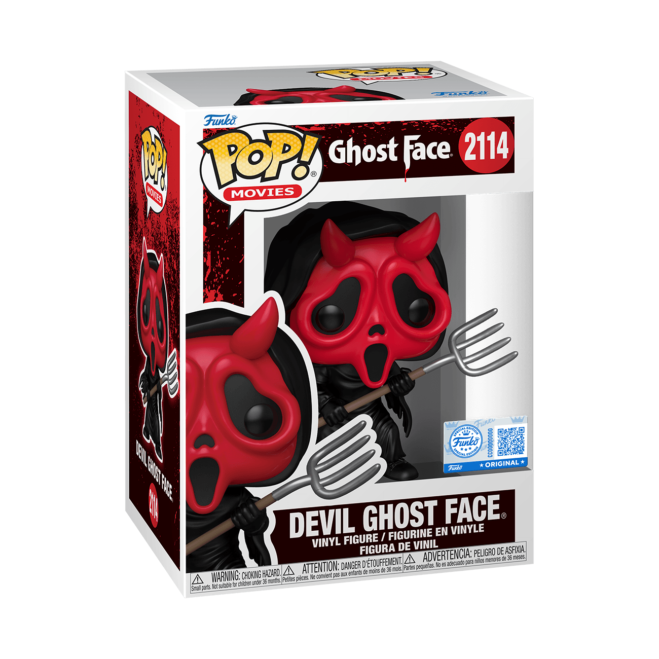 Funko POP! Movies Scream Devil Ghost Face Vinylfigur Nr. 2114