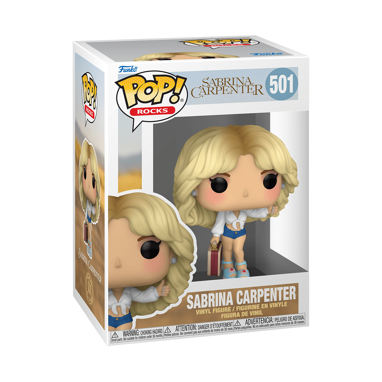 Funko POP! Rocks Sabrina Carpenter Manchild 501 Vinyl-Sammelfigur