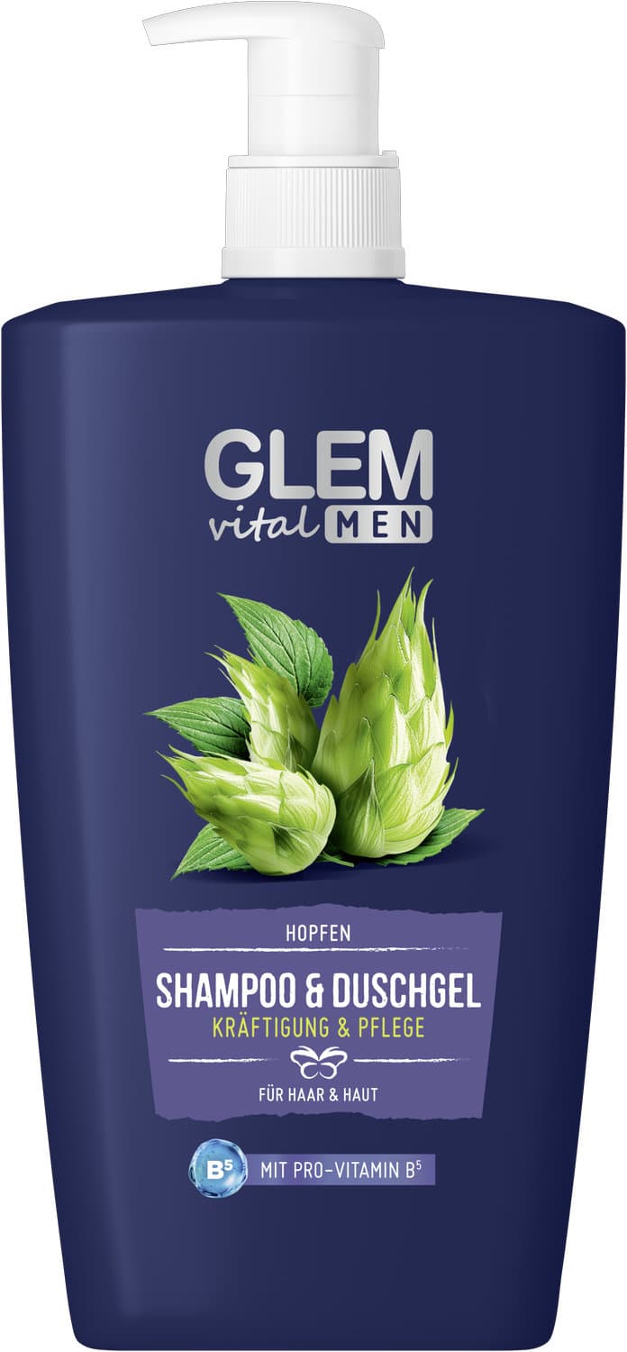 Glem Vital MEN Shampoo & Duschgel Hopfen
