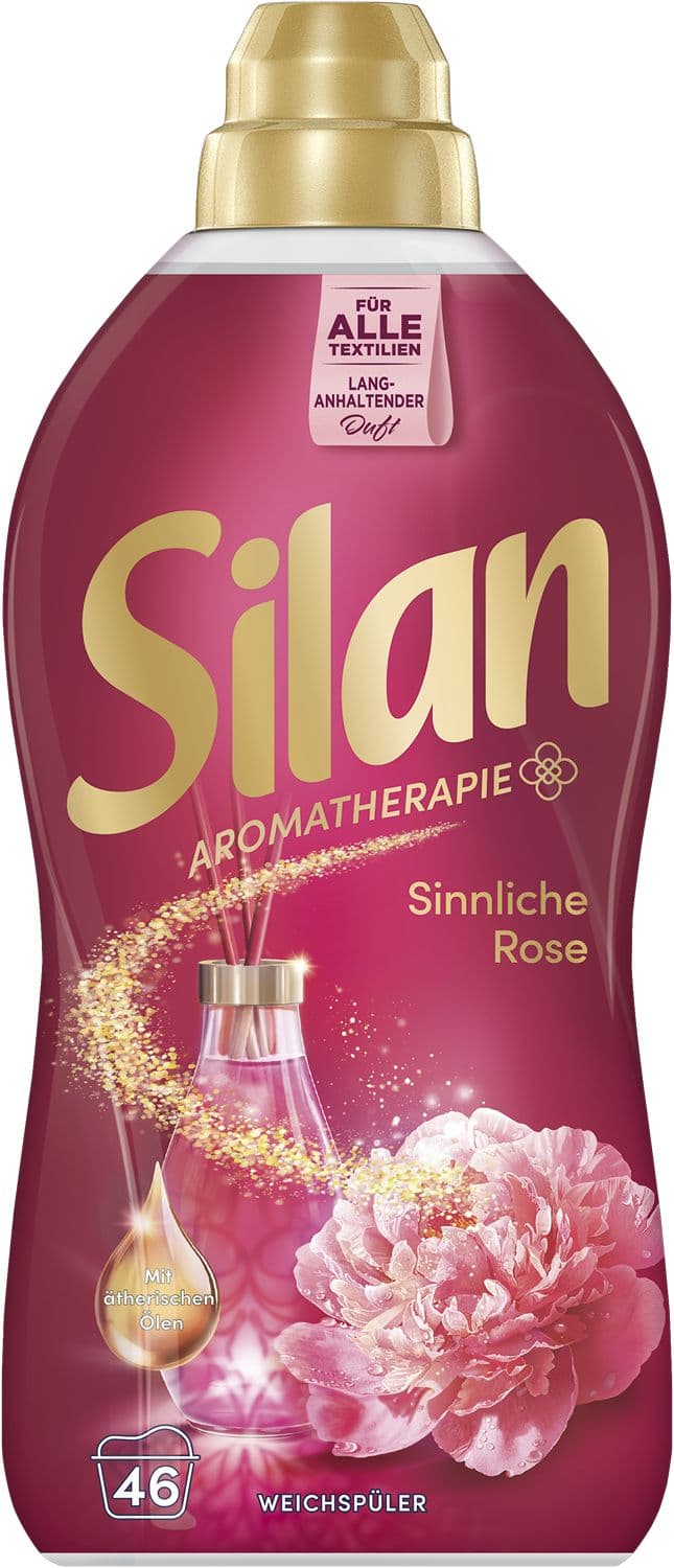 Silan Weichspüler Aromatherapie Sinnliche Rose