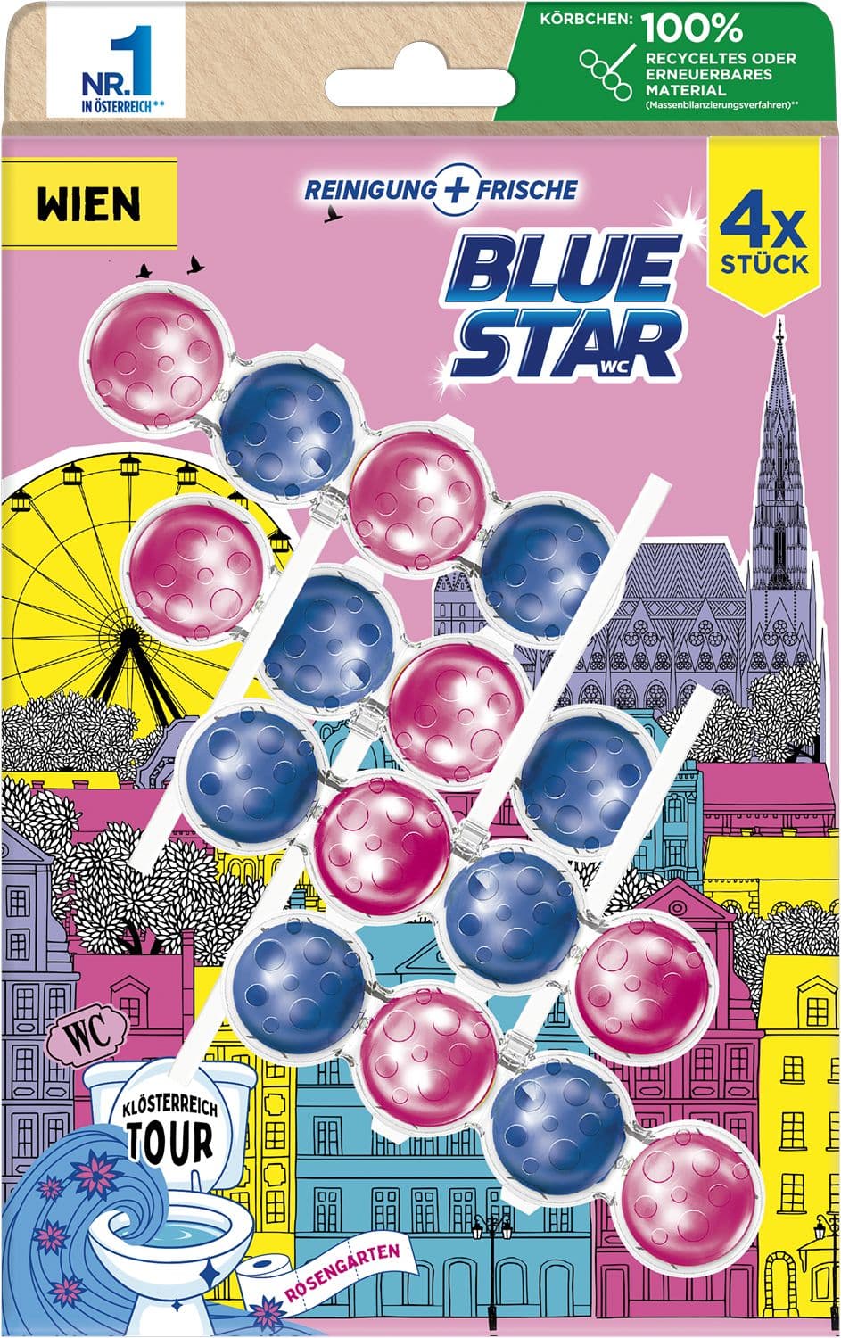 Blue Star WC-Steine Klösterreichtour Wien