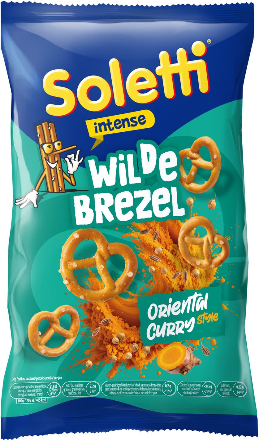 Soletti Wilde Brezel Oriental Curry Style
