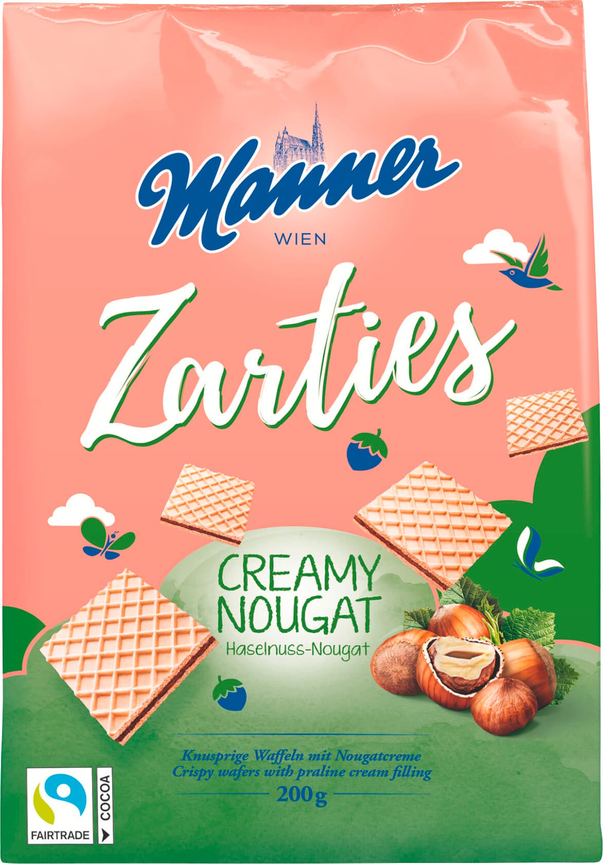 Manner Zarties Creamy Nougat