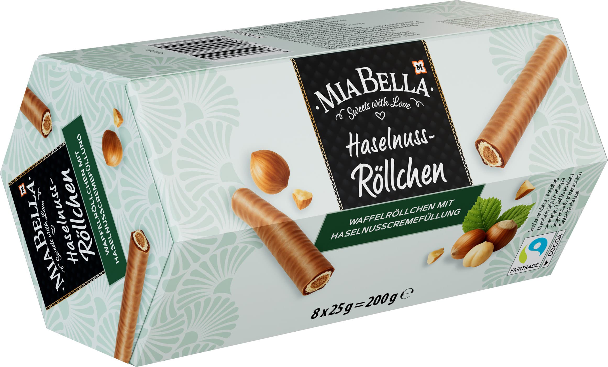 MIA BELLA Haselnuss Röllchen