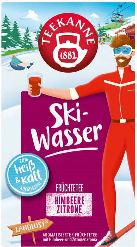 TEEKANNE Früchtetee Skiwasser