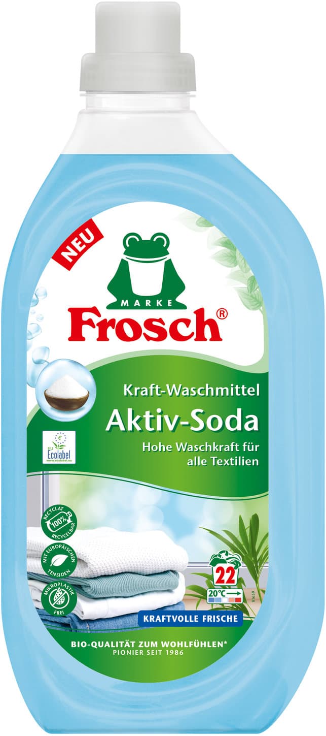 Frosch Kraft-Waschmittel Aktiv-Soda