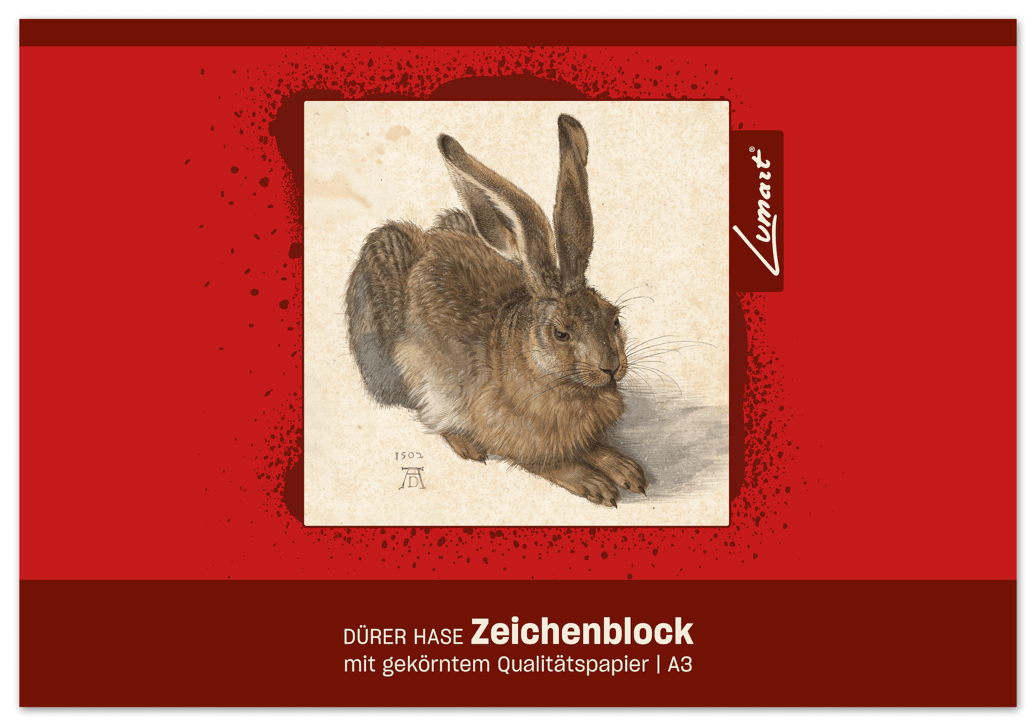 Lumart Zeichenblock "Original Dürer" A3 18 Blatt 100g/m²