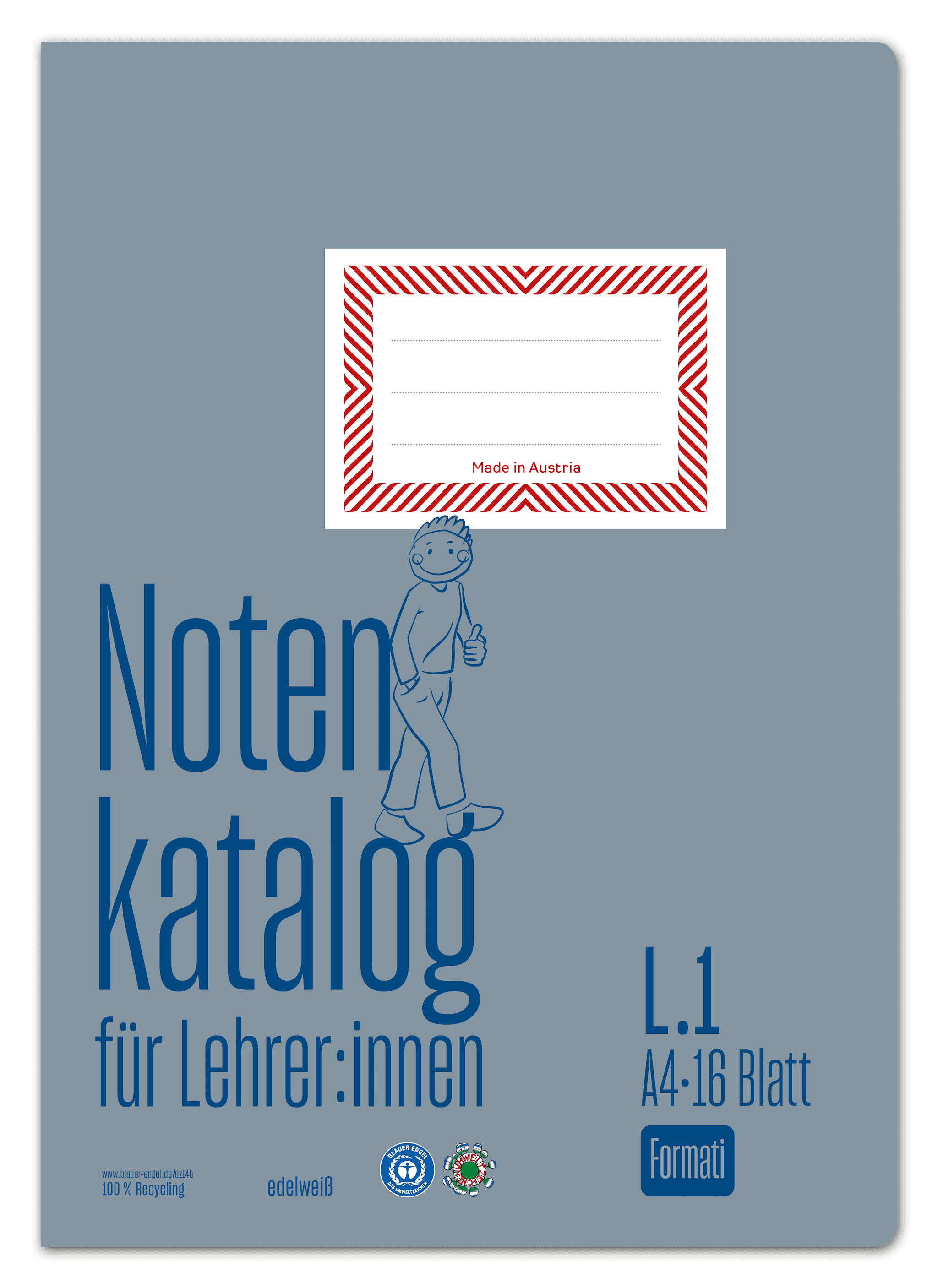 Formati LehrerInnenheft L.1 A4 16 Blatt 80g/m²
