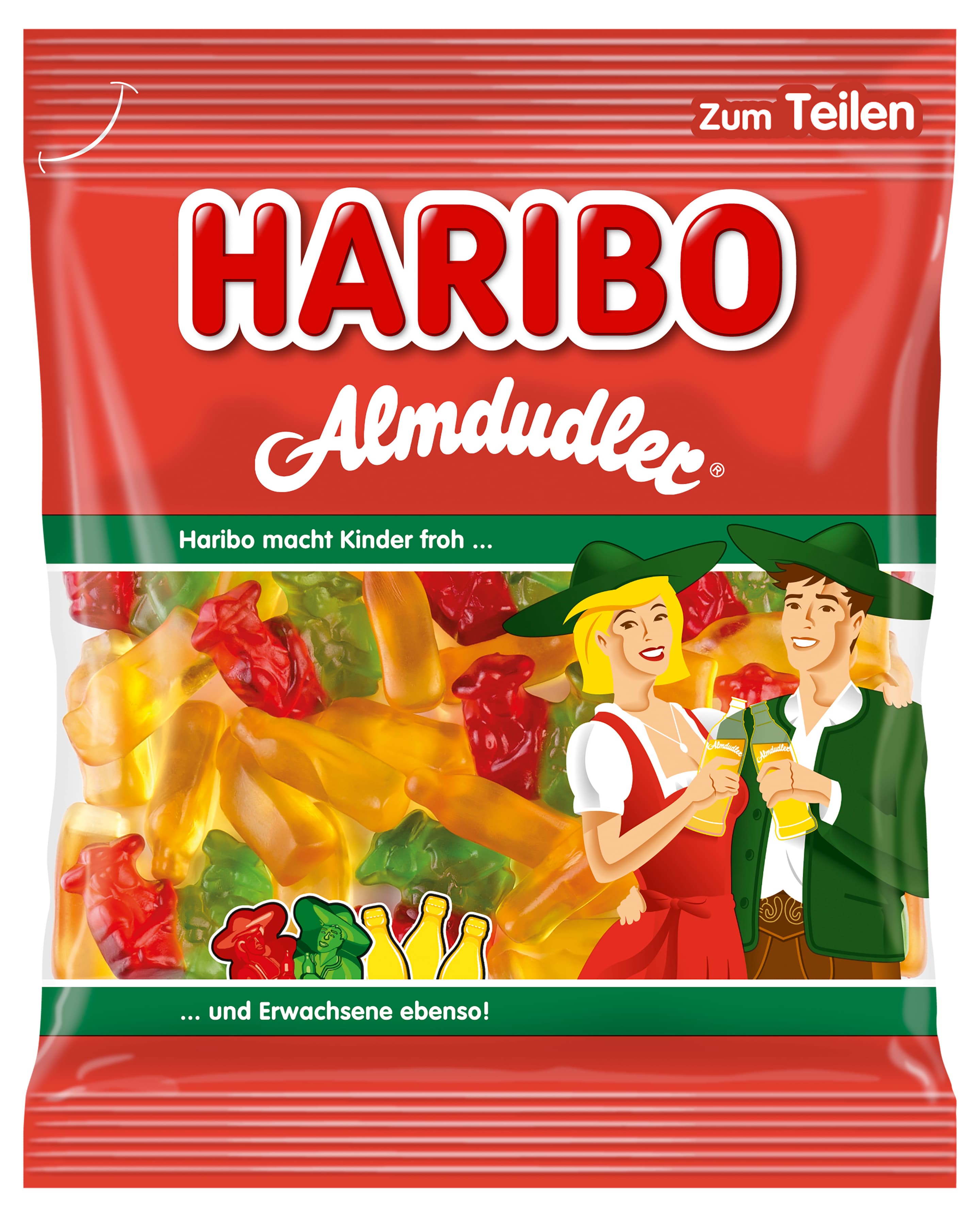 Haribo Fruchtgummi Almdudler