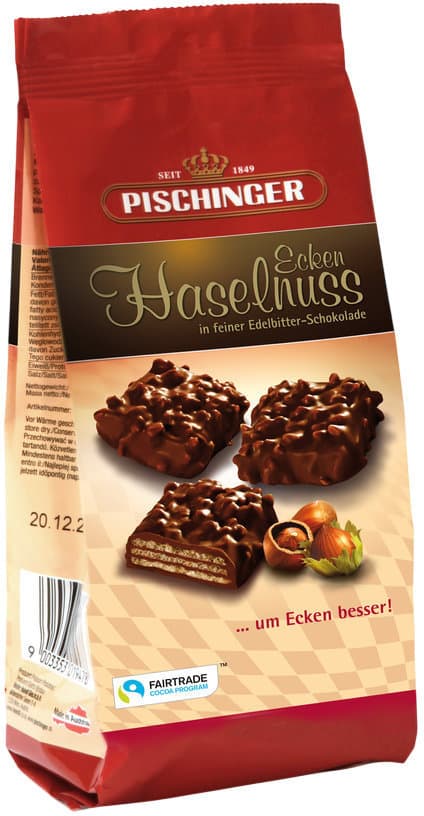 Pischinger Haselnuss Ecken Noir Minis