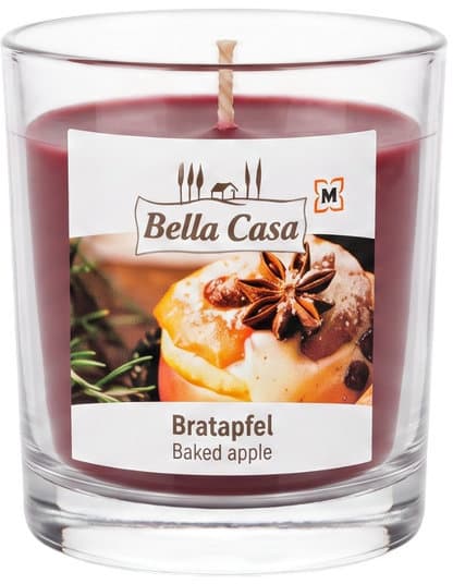 Bella Casa Duftkerze im Glas