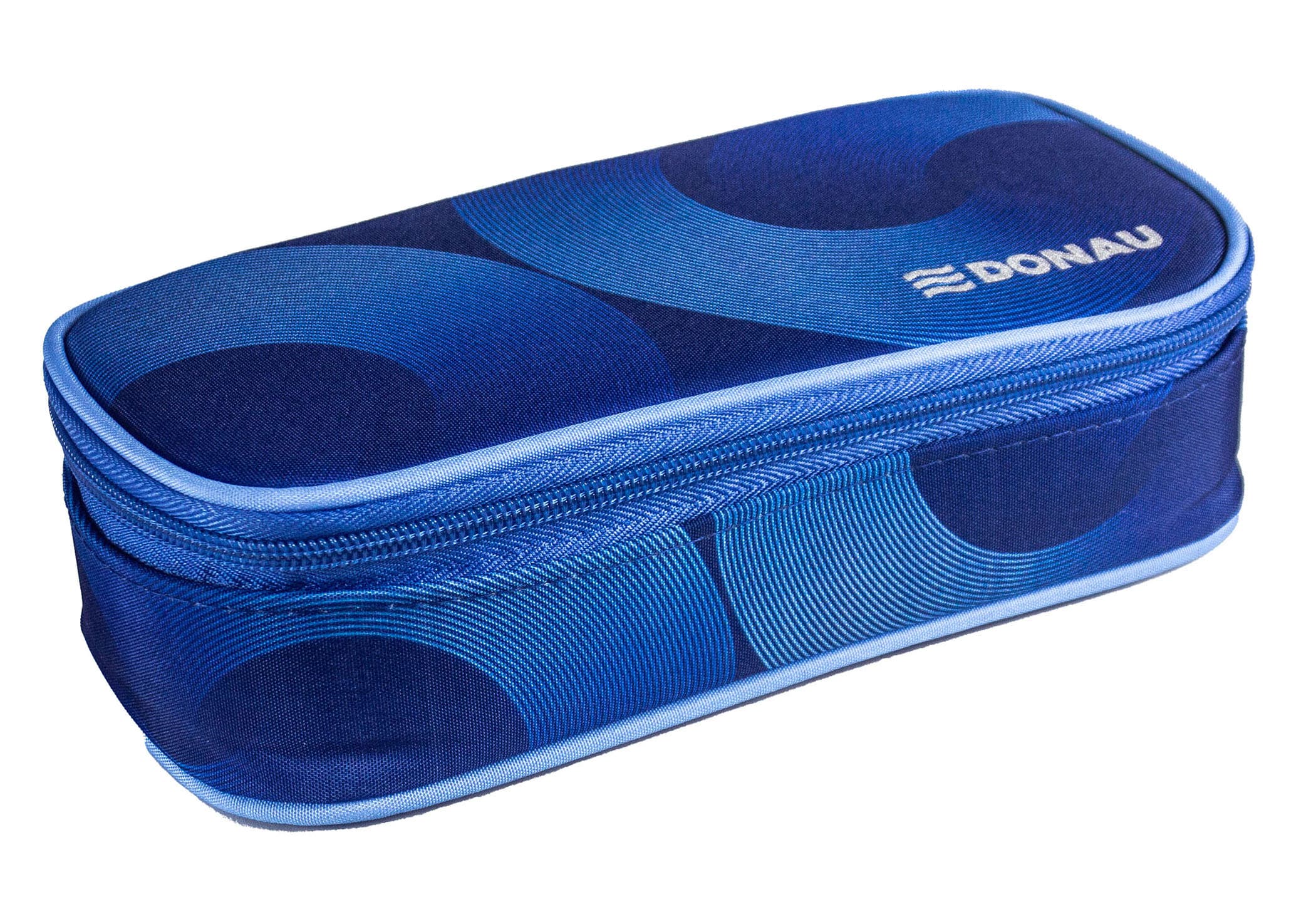 DONAU Zippennal klein Motiv blue disc oval