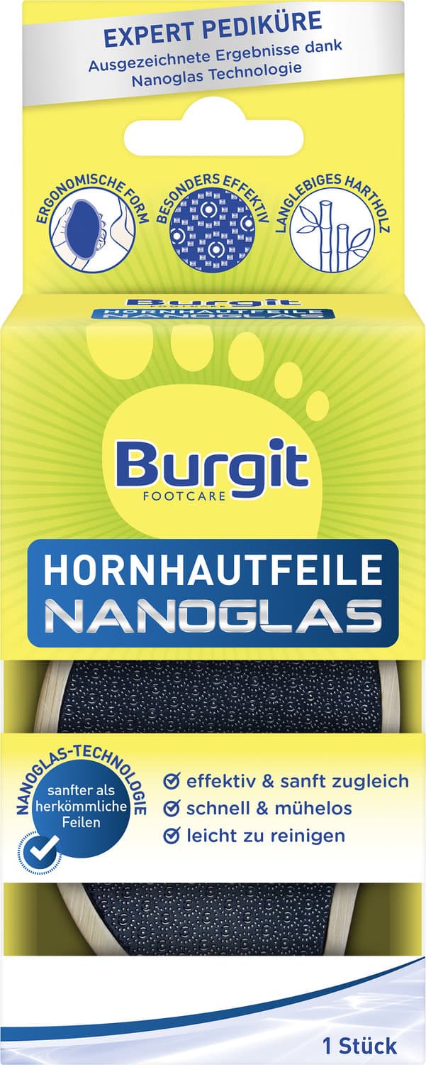 Burgit Hornhautfeile Nanoglas