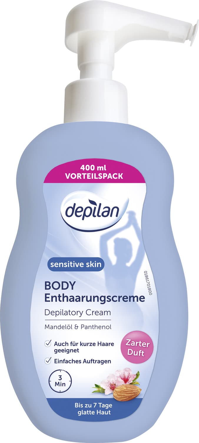 Depilan Body Enthaarungscreme Sensitiv Skin