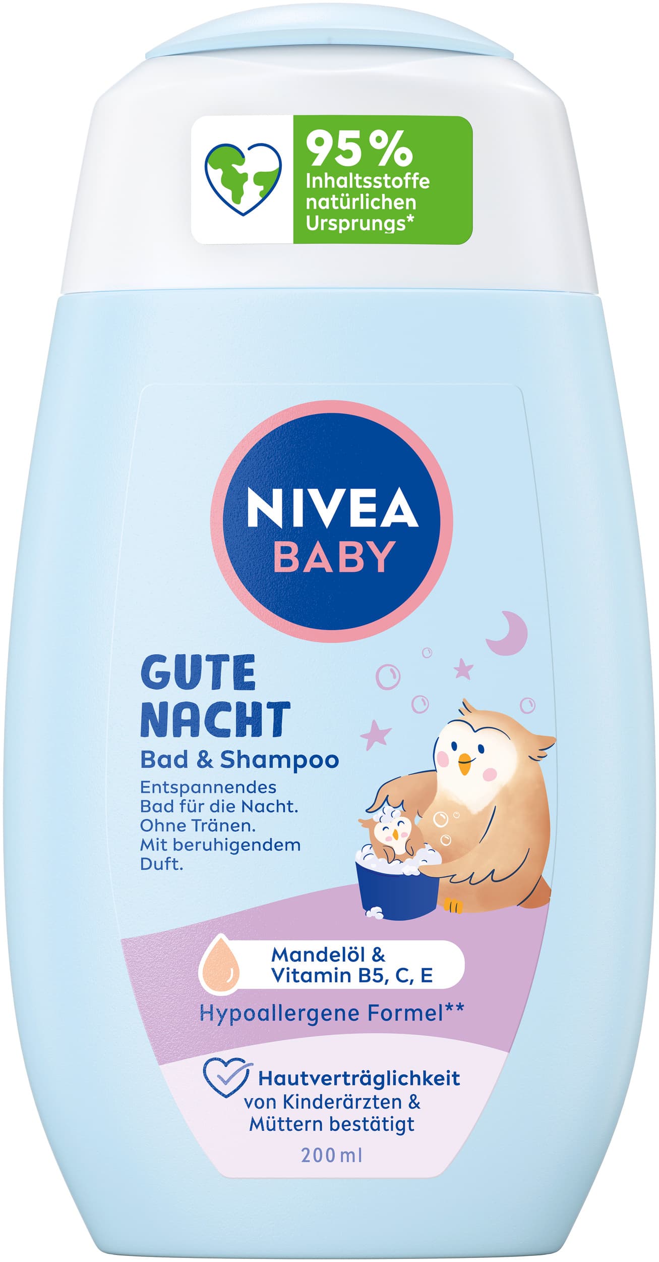 NIVEA Baby Gute Nacht Bad & Shampoo