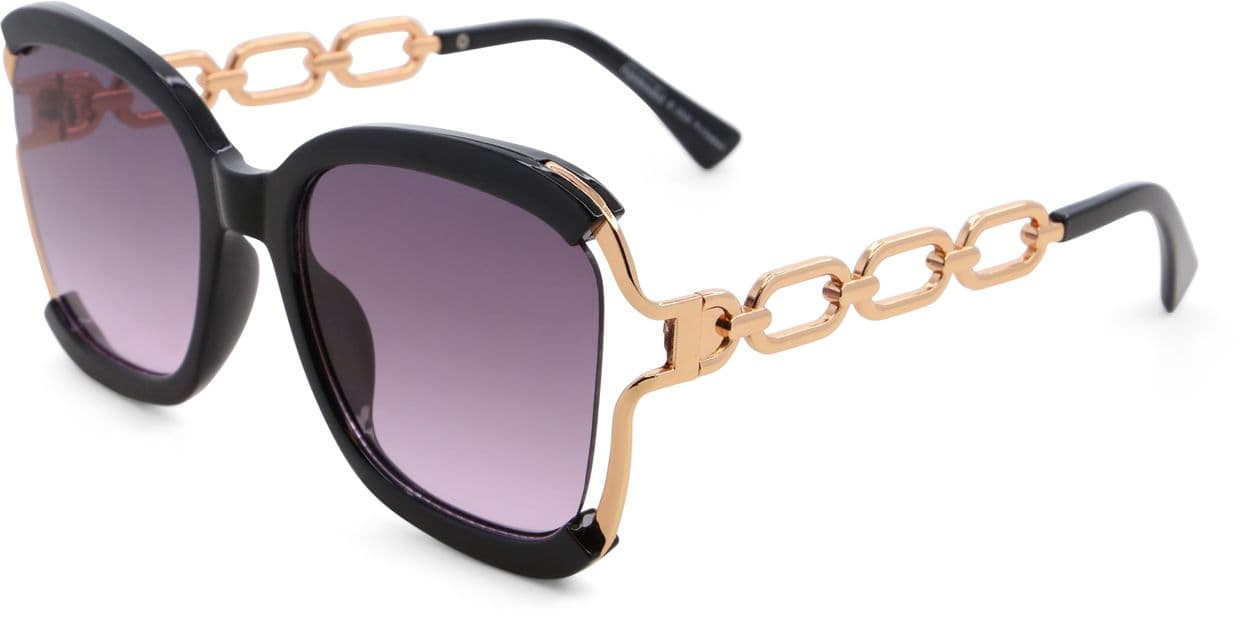 GNTM Damen Sonnenbrille Schwarz