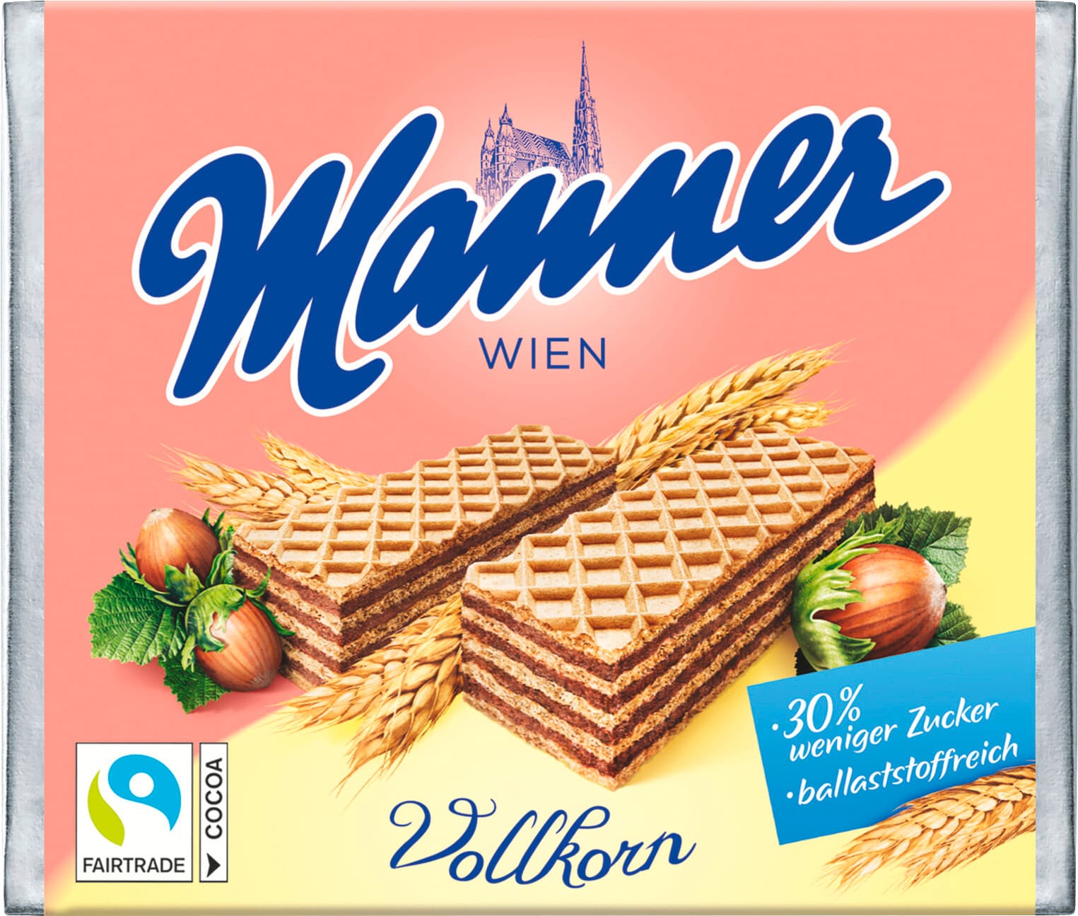 Manner Waffeln Vollkorn