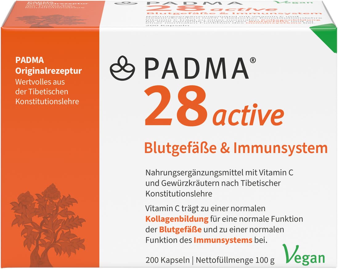 PADMA 28 Active Blutgefäße & Immunsystem Kapseln