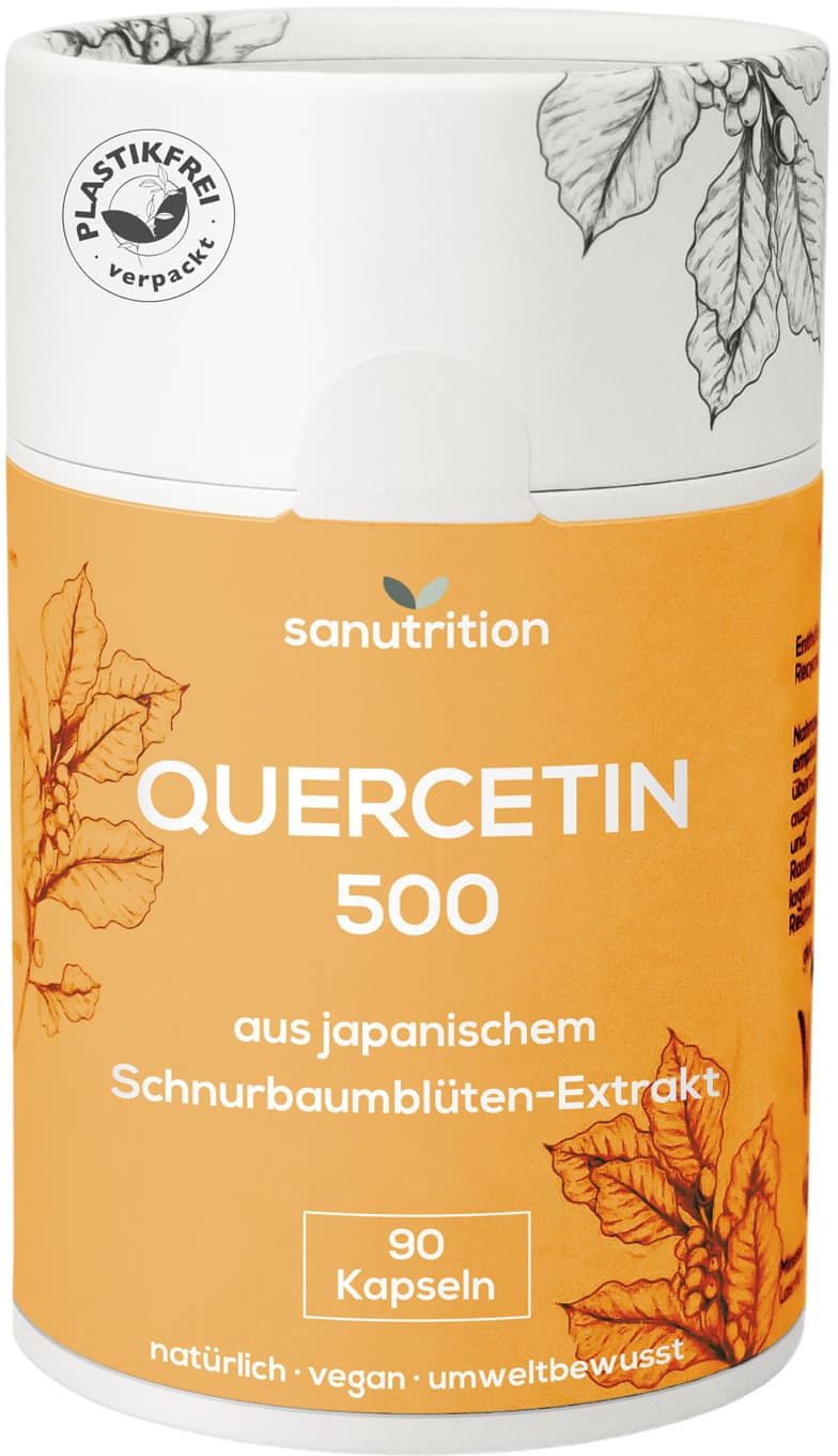 Sanutrition® Quercetin 500mg (pflanzliches Bioflavonoid)
