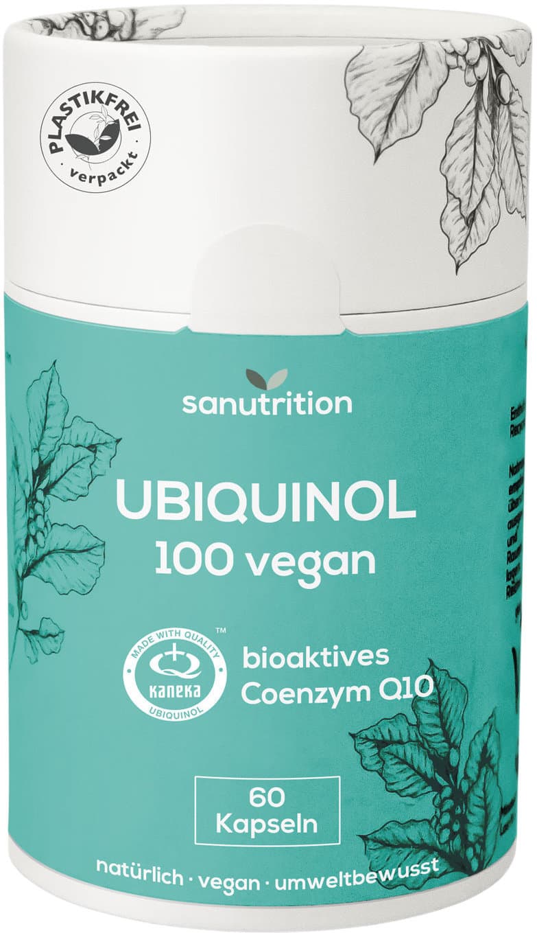 Sanutrition® Ubiquinol 100mg (bioaktives CoEnzym Q10)