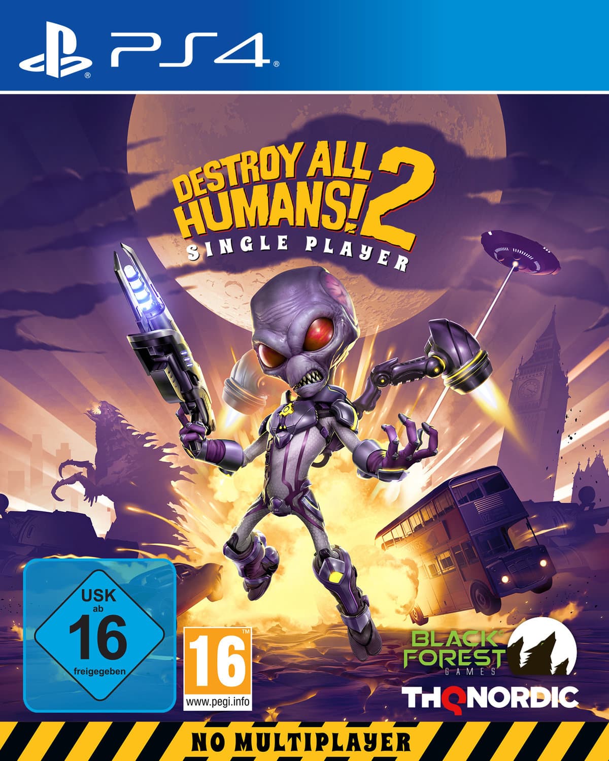 Destroy All Humans! 2 - Reprobed: Single Player - Playstation 4