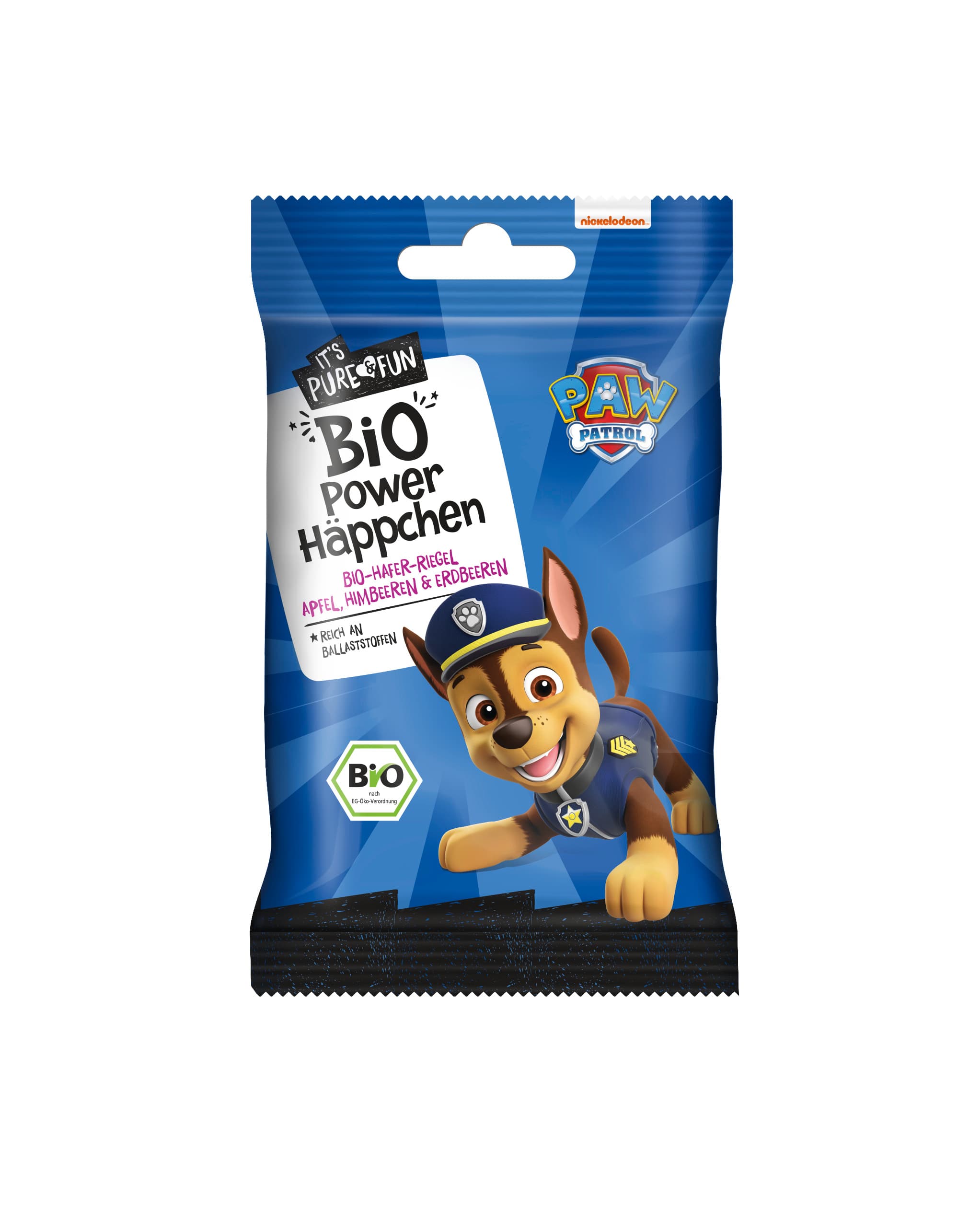 PURE&FUN Bio Power Häppchen Paw Patrol blau